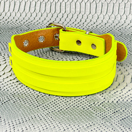 FCK664M  DOUBLE STRAP WIDE CHOKER