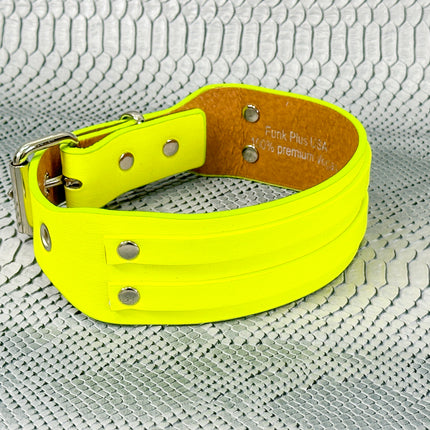 FCK664M  DOUBLE STRAP WIDE CHOKER