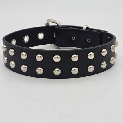 FCK701 2 ROW  ROUND STUD CHOKER 1 1/4" WIDE
