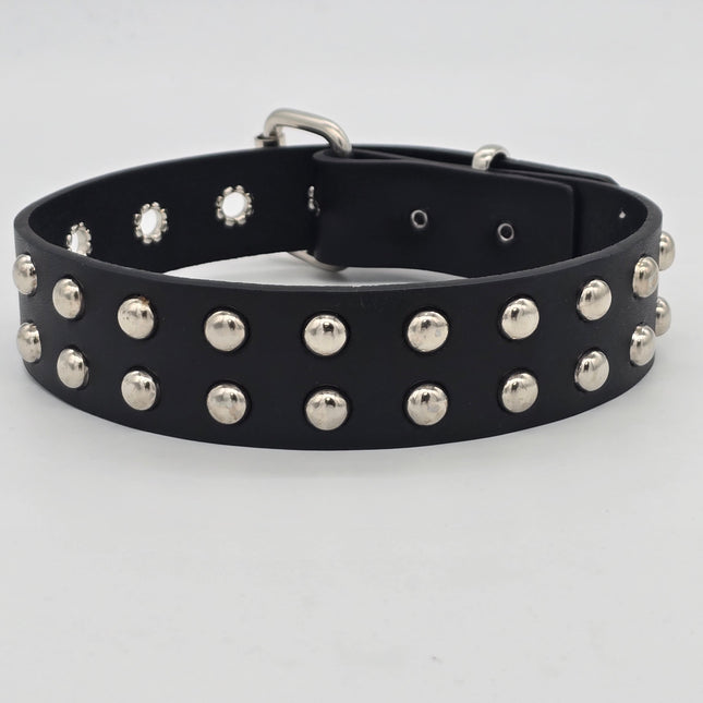 FCK701 2 ROW  ROUND STUD CHOKER 1 1/4" WIDE