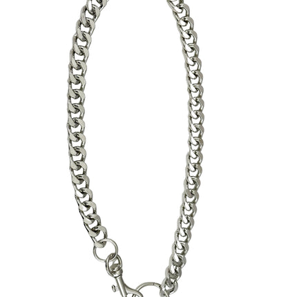 FCK922DC CUBAN DIAMOND CUT   CHAIN CLASP CHOKER