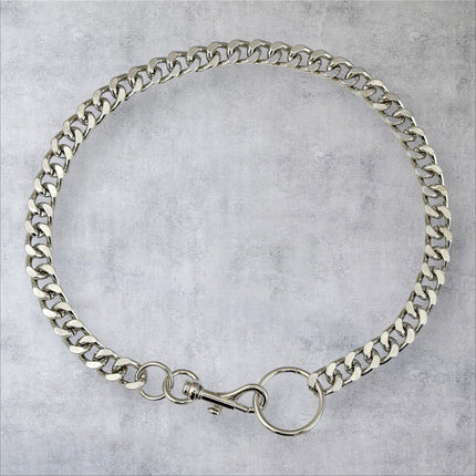 FCK922DC CUBAN DIAMOND CUT   CHAIN CLASP CHOKER