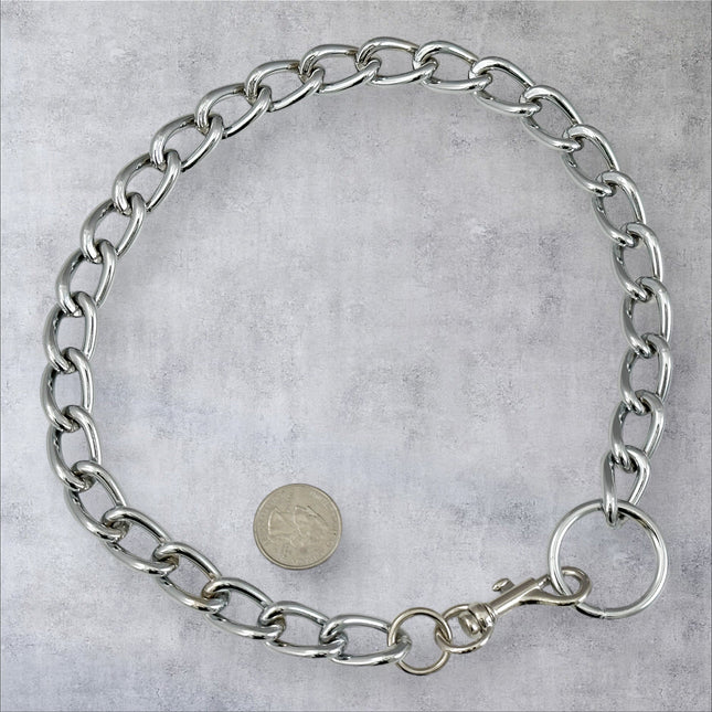 FCK922DG CHROME DOG CHAIN CHAIN CLASP CHOKER