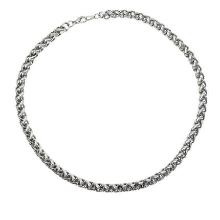 FCK92519 ROPE CHAIN MULTI RING ROPE  CHAIN NECKLACE