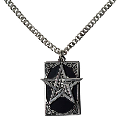 FCK9489-PENTAGRAM NECKLACE