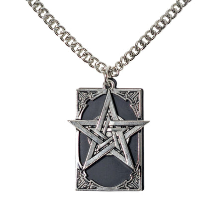FCK9489-PENTAGRAM NECKLACE