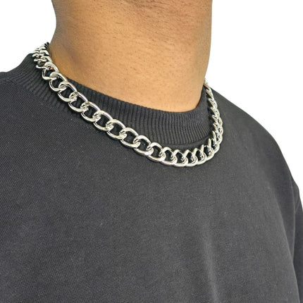 FCK9509  SHINY BRIGHT CHAIN NECKLACE