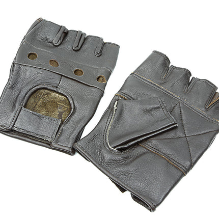 FG100-BROWN  PLAIN GLOVES PAIR