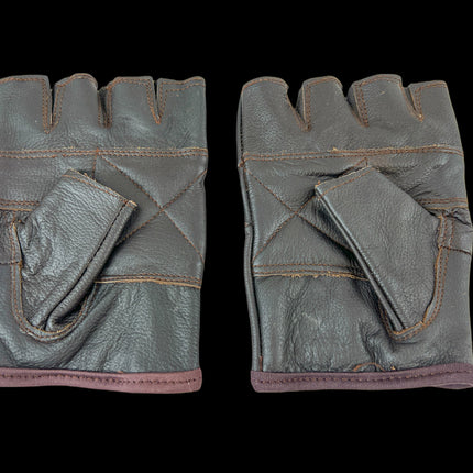 FG100-BROWN  PLAIN GLOVES PAIR