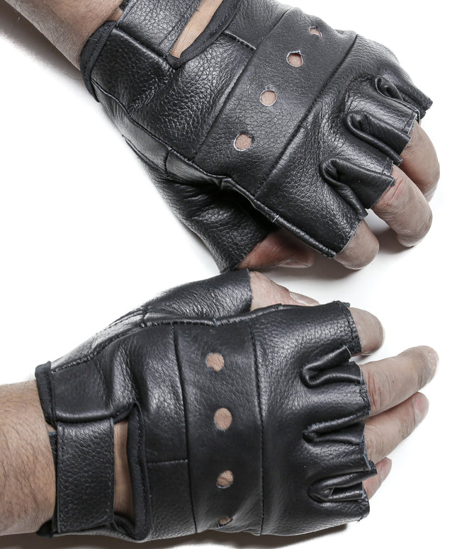 FG-PLN  PLAIN GLOVES PAIR-COWHIDE SPLIT LEATHER