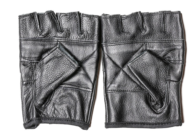 FG-PLN  PLAIN GLOVES PAIR-COWHIDE SPLIT LEATHER