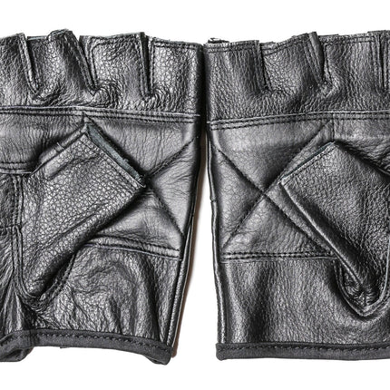 FG-PLN  PLAIN GLOVES PAIR-COWHIDE SPLIT LEATHER
