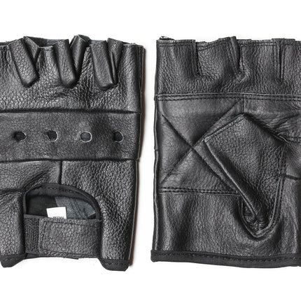 FG-PLN  PLAIN GLOVES PAIR-COWHIDE SPLIT LEATHER