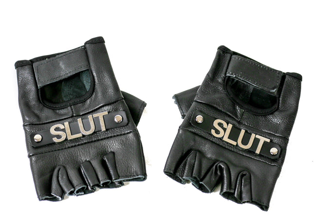 FG120SLUT SLUT GENUINE LEATHER FINGERLESS GLOVES PAIR