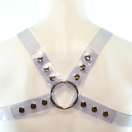 FH101VN BULLDOG HARNESS PVC VINYL  LEATHER