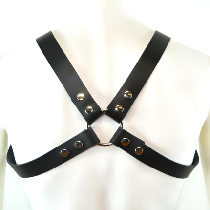 FH101L MEN'S BULLDOG HARNESS  LEATHER