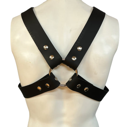 FH110-BRS BRASS BULLET CROSS HARNESS 1 3/4" WIDE 3"