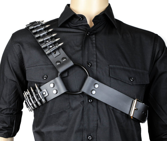 FH111-BS BLACK BULLET SIDE HARNESS 1 3/4" WIDE 3"