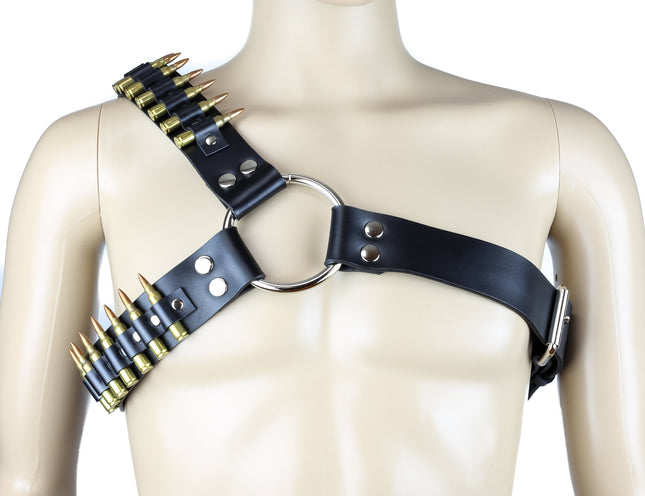 FH111-BRS BRASS BULLET SIDE HARNESS 1 3/4" WIDE 3"