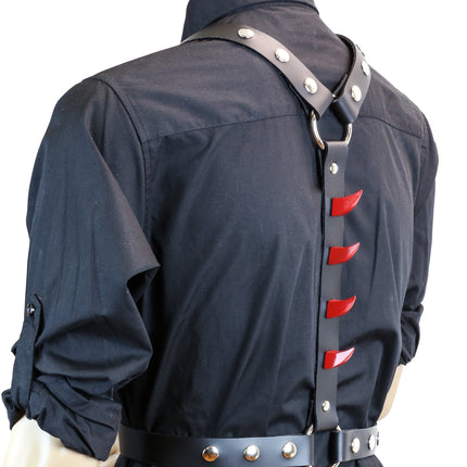 FH125EM ASSORTED SPIKE CLAW BACK BONE HARNESS