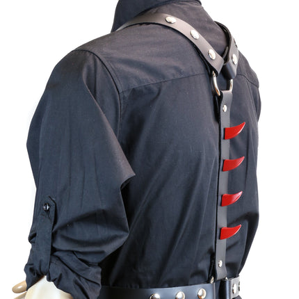 FH125EM ASSORTED SPIKE CLAW BACK BONE HARNESS
