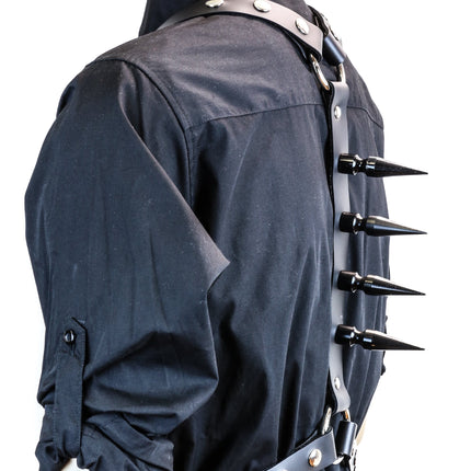 FH125L ASSORTED LONG SPIKE BACKBONE HARNESS