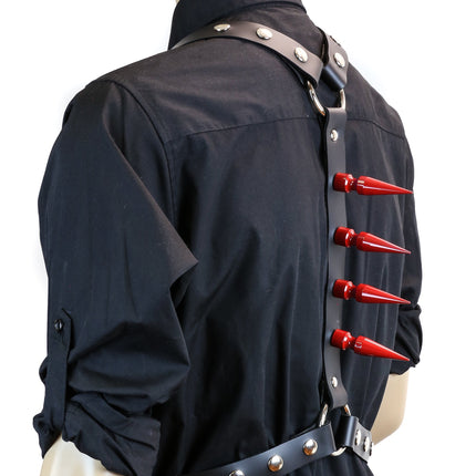 FH125L ASSORTED LONG SPIKE BACKBONE HARNESS