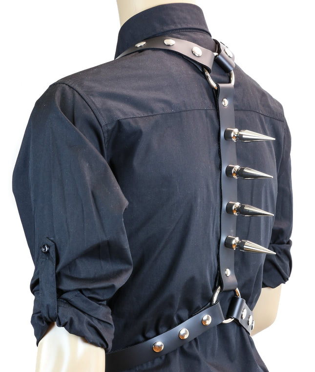 FH125L ASSORTED LONG SPIKE BACKBONE HARNESS