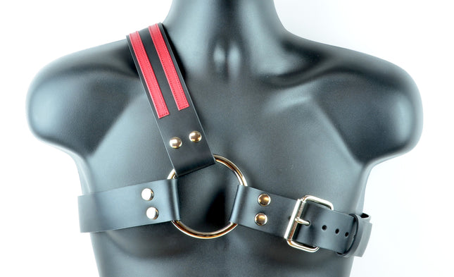 FH130RED RED 2 STRAP 1 3/4" 3 STRAP HARNESS