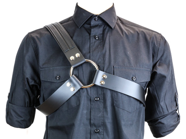 FH130BLK BLACK 2 STRAP 1 3/4" 3 STRAP HARNESS
