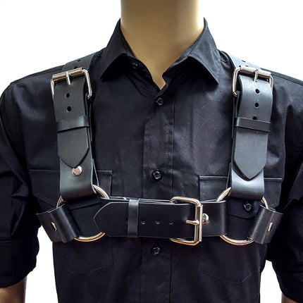 FH142 1 3/4" 3 BUCKLE HARNESS