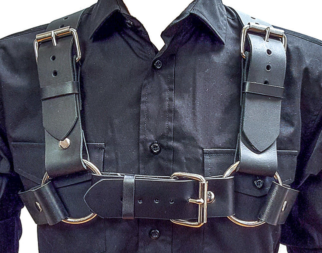 FH142 1 3/4" 3 BUCKLE HARNESS