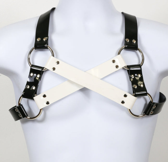 FH150VN 1 1/4" CROSS BULLDOG HARNESS ASSORTED VINYL