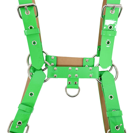 FH155D DEE RING  PATENT SHINY NEON