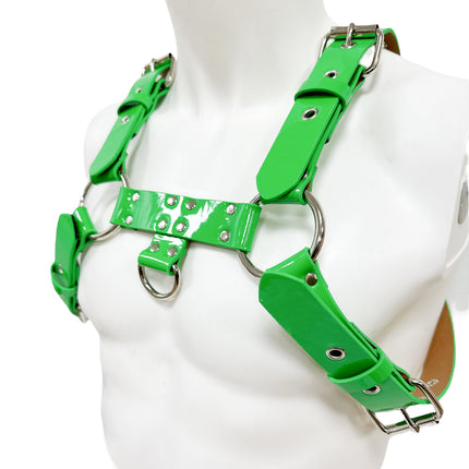 FH155D DEE RING  PATENT SHINY NEON