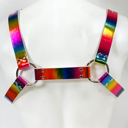 FH155D-RAINBOW D RING-ONE SIZE