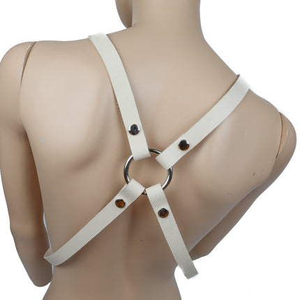 FHW101T 3/4" TAN CROSS HARNESS