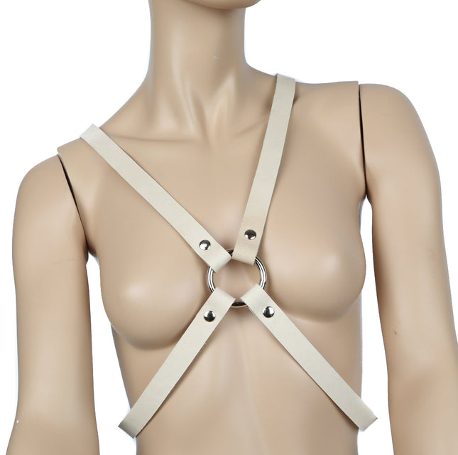 FHW101T 3/4" TAN CROSS HARNESS