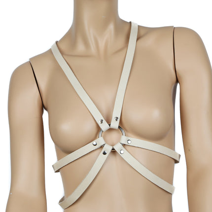 FHW104T 1/2" 6 STRAP TAN HARNESS
