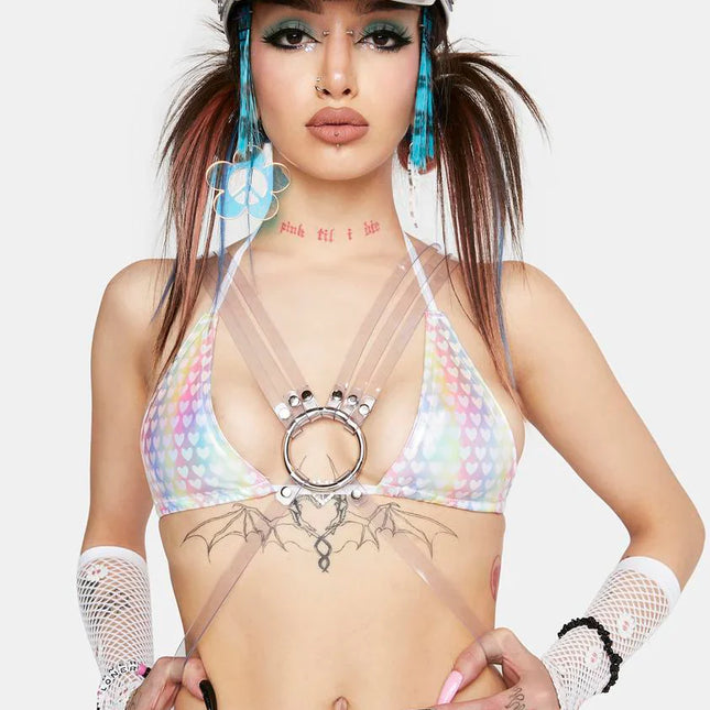 FHW104-8VN-CLR   STRAP  EIGHT  STRAP WOMEN BODY HARNESS USA MADE