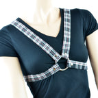 S-M / Black Plaid