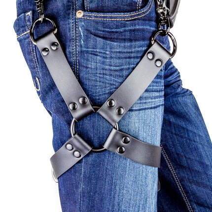 FL102  LEG THIGH HARNESS O RING BUCKLE