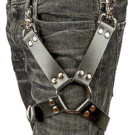 FL102  LEG THIGH HARNESS O RING BUCKLE