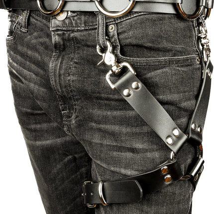 FL102  LEG THIGH HARNESS O RING BUCKLE