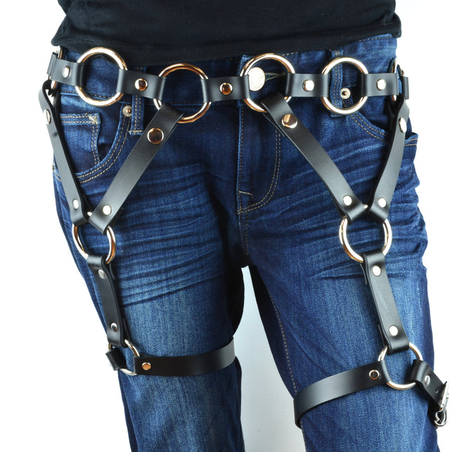 FL120 DOUBLE RING HARNESS BELT