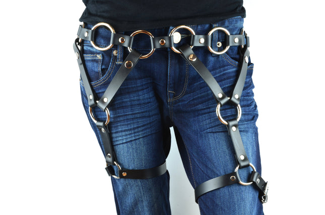 FL120 DOUBLE RING HARNESS BELT