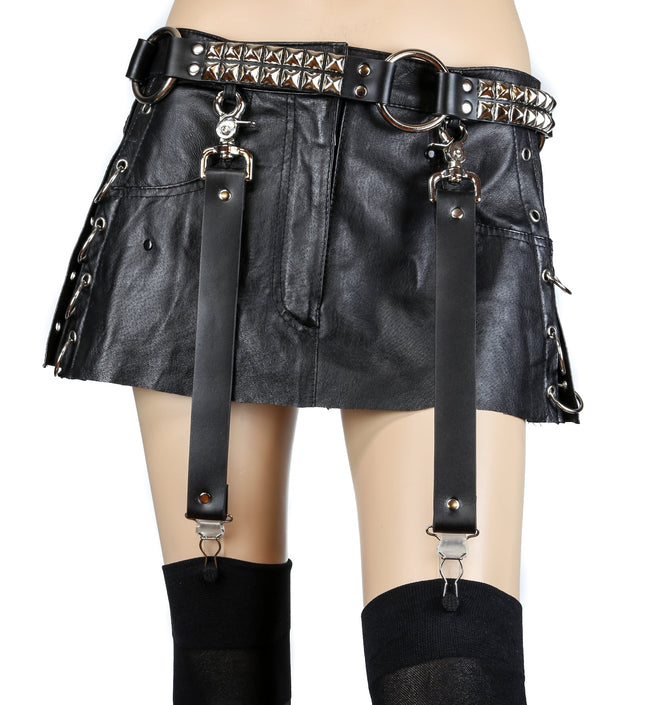 FL127 CLASP THIGH GARTER PAIR