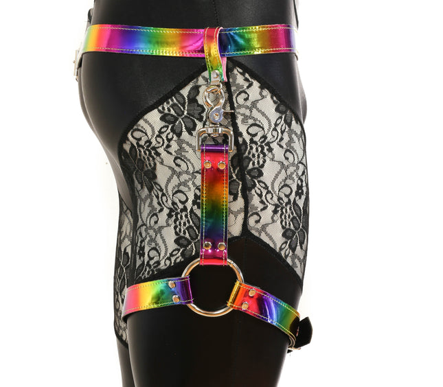 FL141RN 1 RING RAINBOW LEG HARNESS