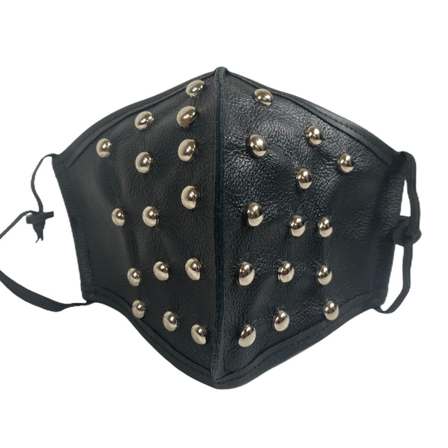 FM216 ROUND STUDDED FACE MASK