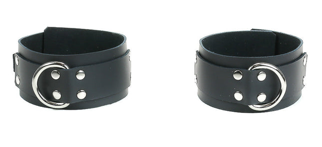 FMA104L PAIR OF 3" WIDE LEATHER ANKLE CUFF